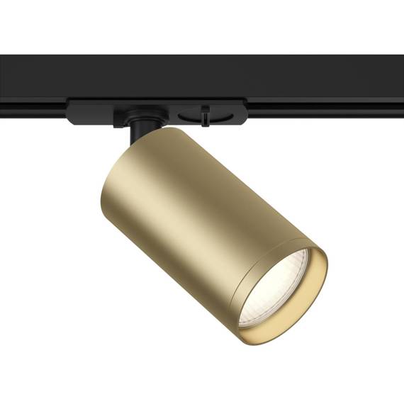 Focus S Lampa szynowa czarny-Złoty matowy (TR020-1-U-GU10-BMG) - Maytoni